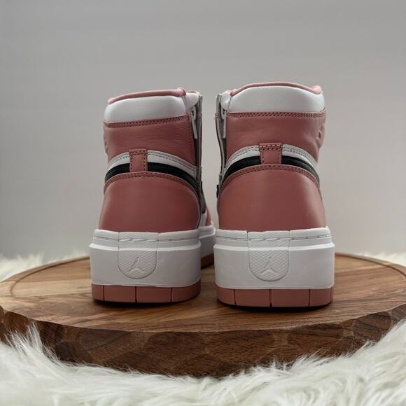 Nike Air Jordan 1 Elevate High Red Stardust Women's 12 Platform DN3253-601 - Picture 10 of 14